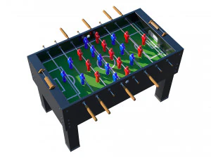 futbol&iacute;n Modelo 3D