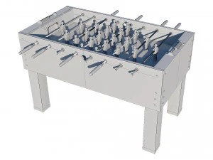 futbol&iacute;n Modelo 3D