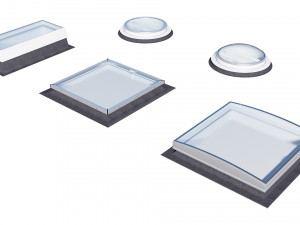 roof clerestory model pack 3D Model