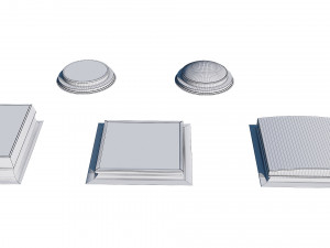 roof clerestory model pack 3D Model