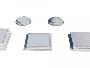 roof clerestory model pack 3D Model