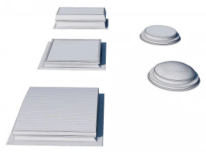 roof clerestory model pack 3D Model