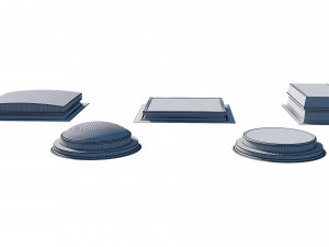 roof clerestory model pack 3D Model