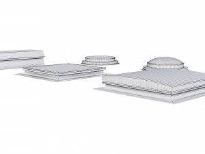 roof clerestory model pack 3D Model