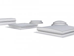 roof clerestory model pack 3D Model