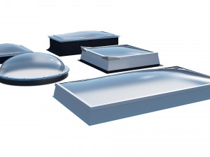 roof clerestory model pack 3D Model