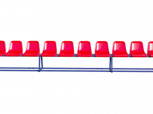 stadium seating tribune pack 3Dモデル