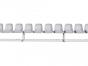 stadium seating tribune pack 3Dモデル