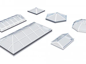 roof clerestory model pack 3D Model