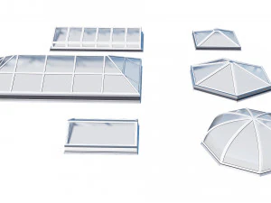 roof clerestory model pack 3D Model