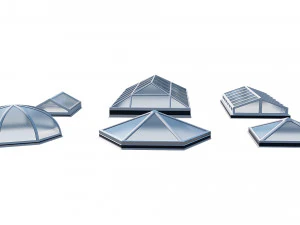 roof clerestory model pack 3D Model