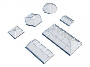 roof clerestory model pack 3D Model
