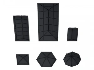 roof clerestory model pack 3D Model