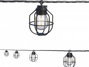 string lights edison lamps 3D Model