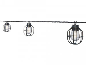 string lights edison lamps 3D Model