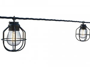 string lights edison lamps 3D Model