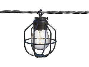 string lights edison lamps 3D Model