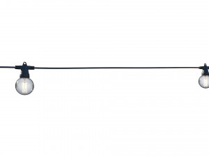 string lights edison lamps 3D 模型