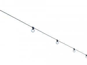 string lights edison lamps 3D Model