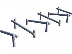 playground wooden 3Dモデル