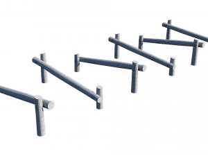 playground wooden 3D Model