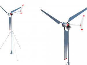 turbina eolica Modello 3D