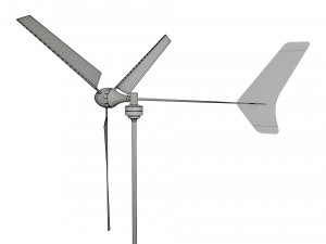 wind turbine Modèle 3D