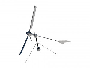 wind turbine Modèle 3D