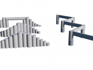 playground wooden set 3D मॉडल