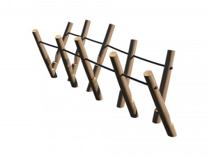 playground wooden 3D 模型