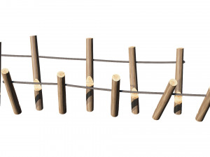 playground wooden 3D 模型