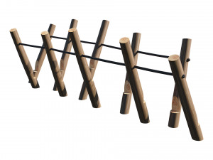 playground wooden 3D 模型