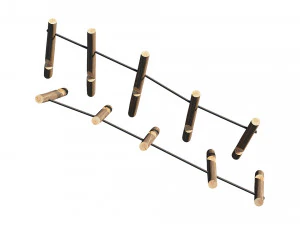 playground wooden 3D Model