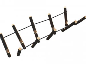 playground wooden 3D Model