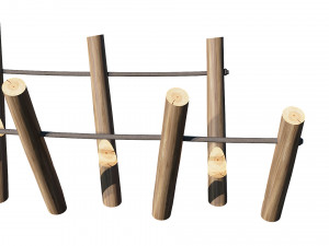 playground wooden 3D 模型