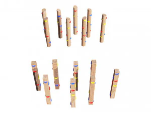 playground wooden 3D Model