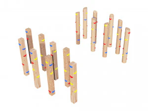 playground wooden 3D Model