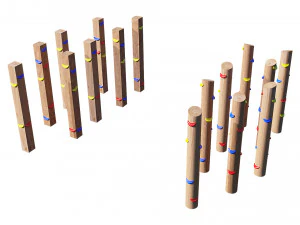 playground wooden 3D Model