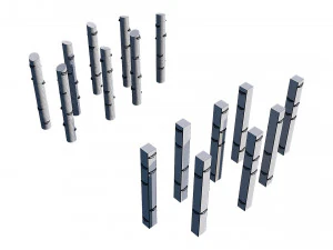 playground wooden 3D Model
