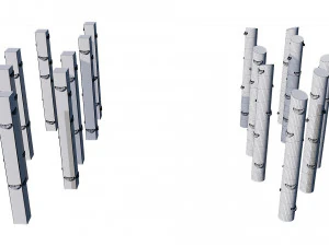 playground wooden 3D Model