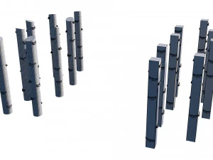playground wooden 3D Model