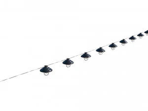 luces de cadena l&aacute;mparas edison Modelo 3D