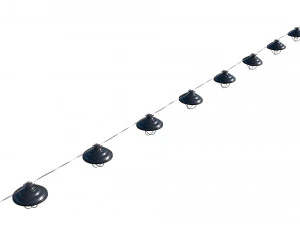 luces de cadena l&aacute;mparas edison Modelo 3D