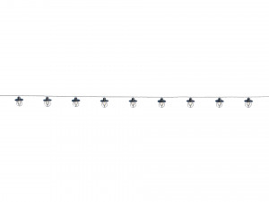 string lights edison lamps 3D Model