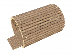 playground wooden log tunnel 3D 模型