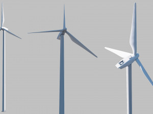 turbine wind 3D Model