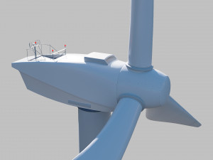 turbine wind Modello 3D