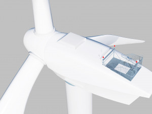 turbine wind Modello 3D