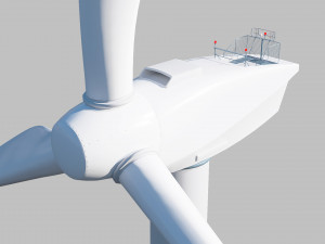 turbine wind Modello 3D
