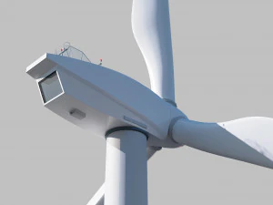&eacute;olienne Modèle 3D